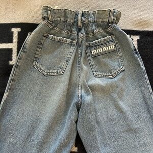 Miu Miu High-waisted Jeans